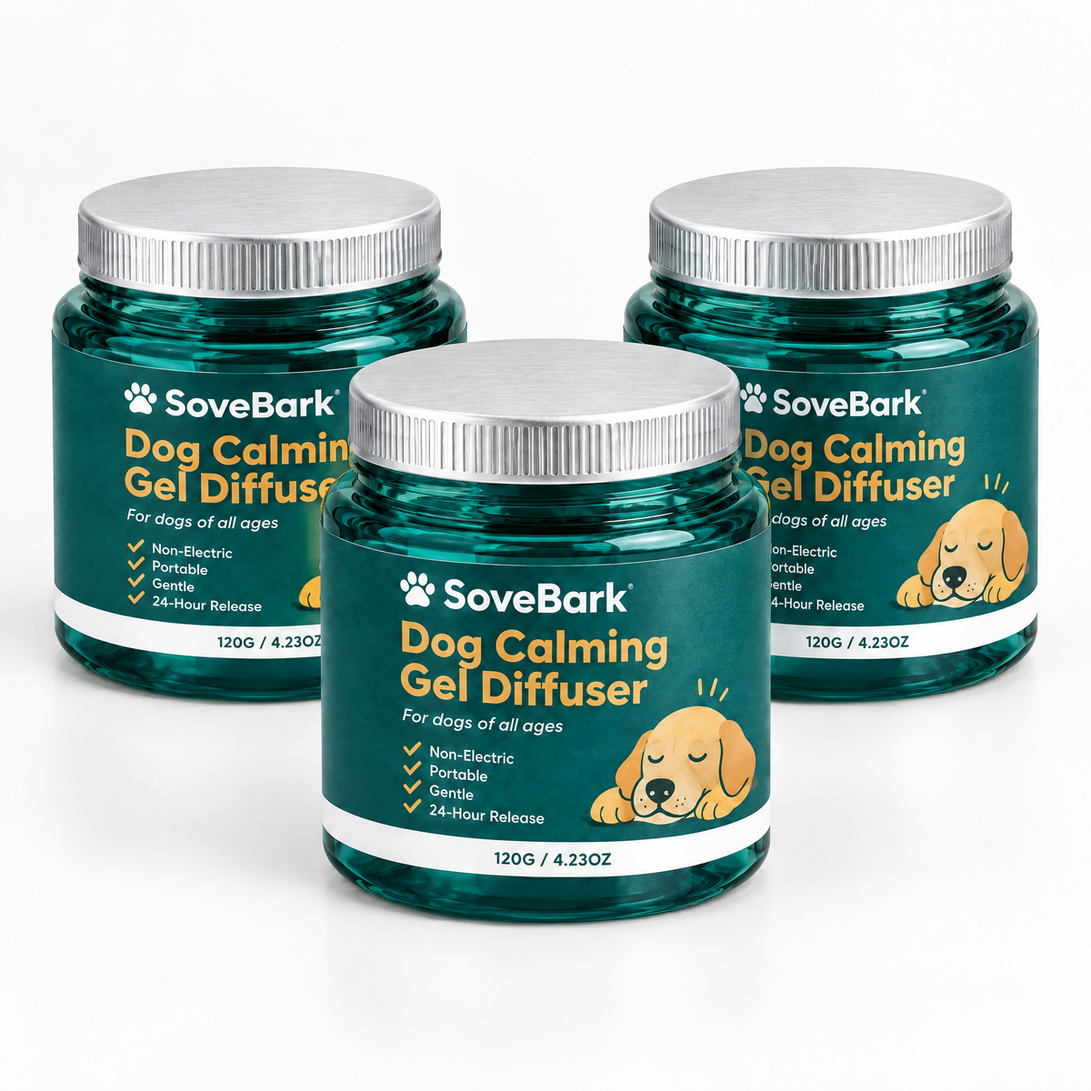 Buy 2 Get 1 Free: 3 SoveBark gel diffusers