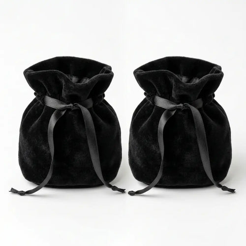 Black Velvet Pouch